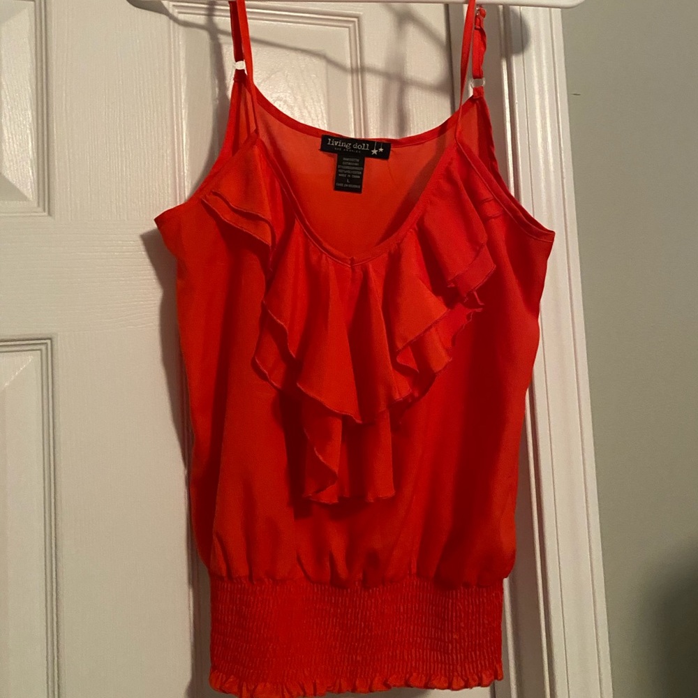 Living Doll Dressy Tank Top